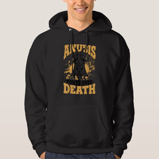 Sudadera Anubis Poder Sobre La Muerte Dios De La Muerte Fan (Anverso)