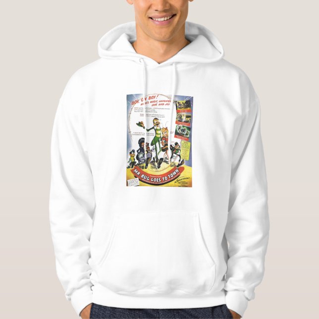 Sudadera ANUNCIO 1942 de la película de Sr. Bug Goes To (Anverso)