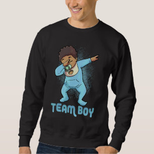 Sudadera Anuncio de bebé niño negro equipo Boy Baby Dab Dan