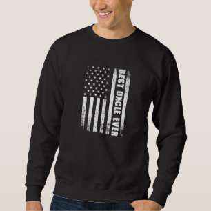 Sudadera Anuncio del mejor tío de la bandera estadounidense
