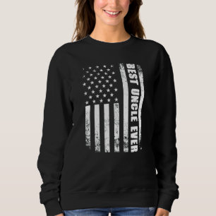 Sudadera Anuncio del mejor tío de la bandera estadounidense