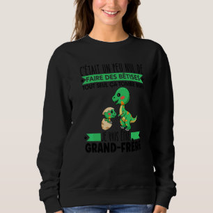 Sudadera Anuncio Hermano mayor Dinosaurios rex Hermano mayo