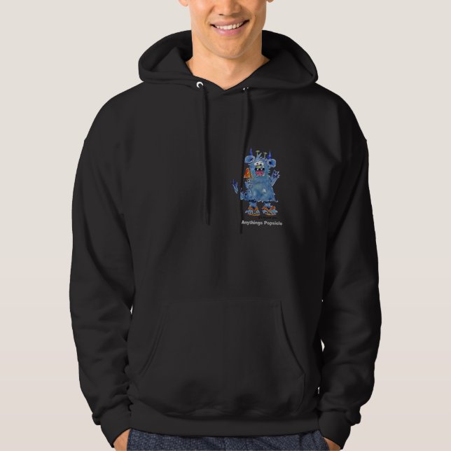 Sudadera Anythings Popsicle Funny Monster Hoody (Anverso)