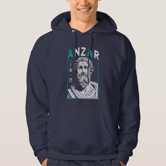 Sudadera Anzar God of Rain North African Mythology  (Anverso)