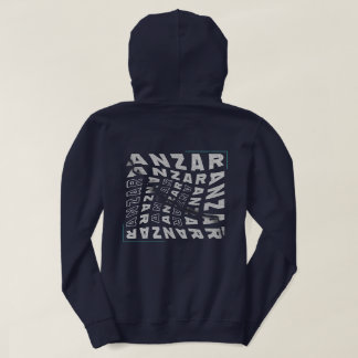 Sudadera Anzar Streetwear Twisted Typography Amazigh