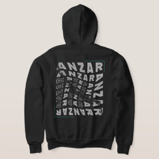 Sudadera Anzar Streetwear Twisted Typography Amazigh