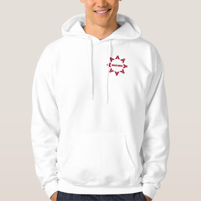 Sudadera Aparato de bandera de Oglala Lakota (Anverso)