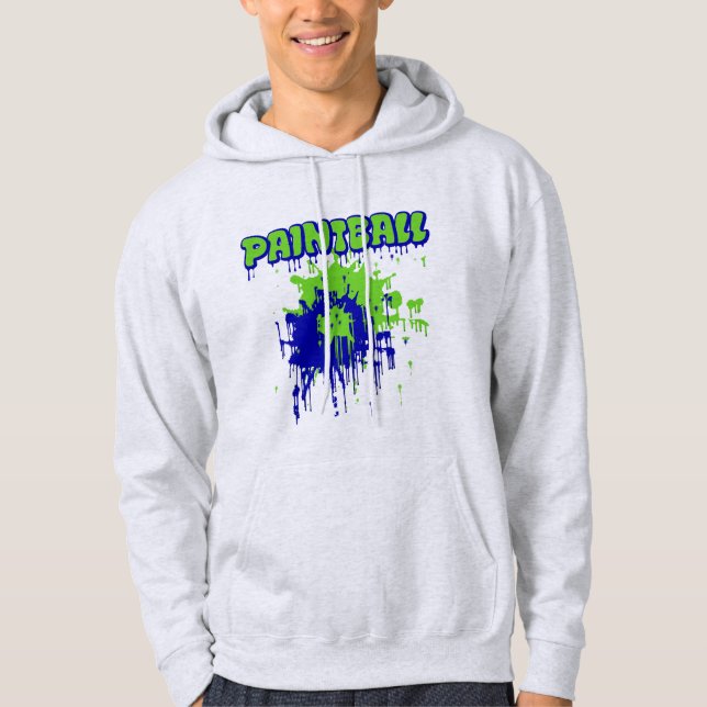 Sudadera Aparato de bolas de pintura (Anverso)
