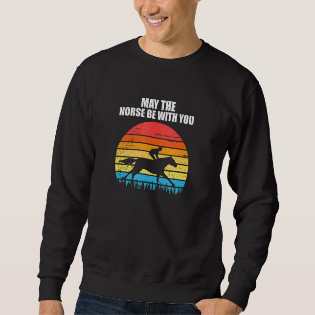 Sudadera Aparato de Carreras de caballos (Anverso)
