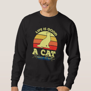 Sudadera Aparato de cosecha de carne de gato animal