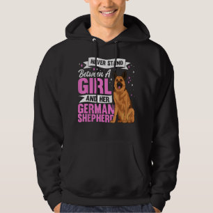 Sudadera Aparato de perro pastor alemán para mujeres