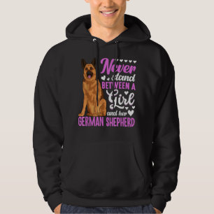 Sudadera Aparato de perro pastor alemán para mujeres