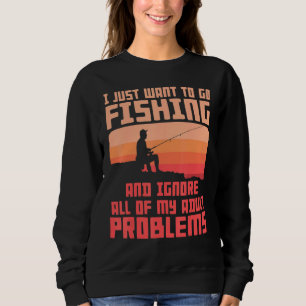 Sudadera Aparato De Pesca Para Hombres Que Pescan Resuelve