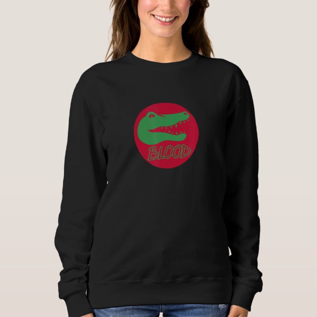 Sudadera Aparato de sangre del lagarto (Anverso)