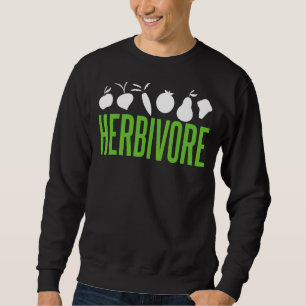 Sudadera Aparato gráfico de citas de inspiración vegetarian
