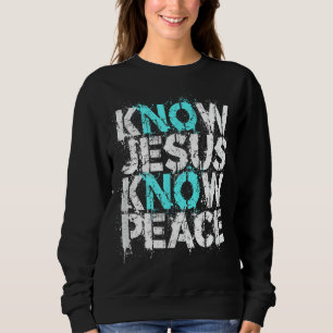 Sudadera Aparición cristiana - Conoce a Jesús Conocer Paz N