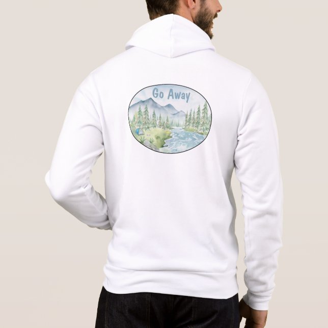 Sudadera Apártate a la naturaleza (Reverso)