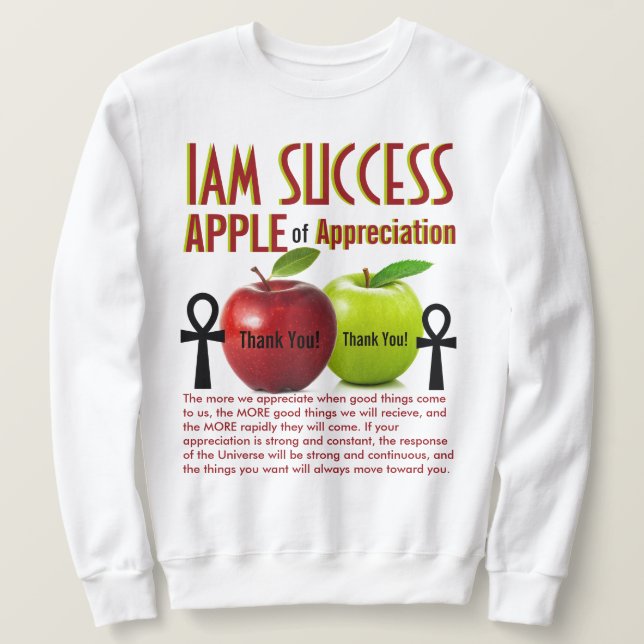 SUDADERA APELACIÓN DE APRECIACIÓN (Anverso del diseño)