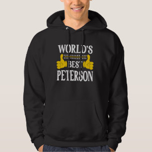 Sudadera Apellido San Peterson