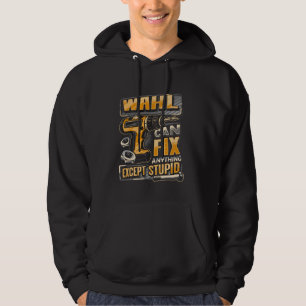 Sudadera Apellido Wahl puede arreglar cualquier cosa except