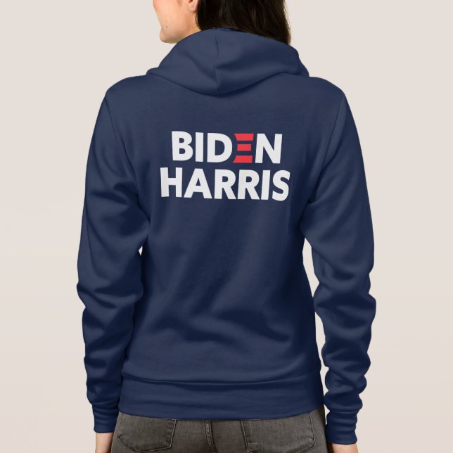 Sudadera Apéndice de apoyo electoral Biden / Harris (Reverso)