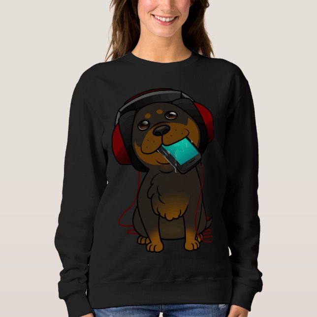 Sudadera Apertura de rotulador de auriculares (Anverso)