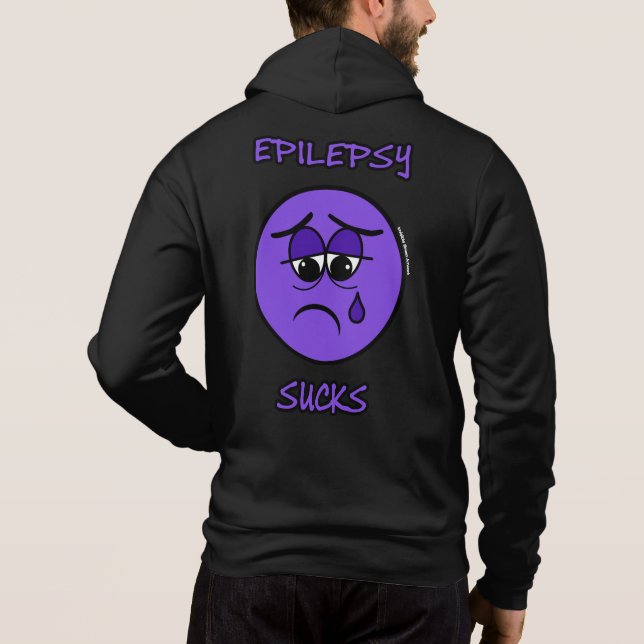 Sudadera APESTA...Epilepsia (Reverso)