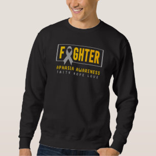 Sudadera Aphasia Sensibilización Aphasia Luchador de Concie