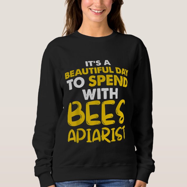 Sudadera Apiarist Beekeeper Day Aee Apicultura (Anverso)