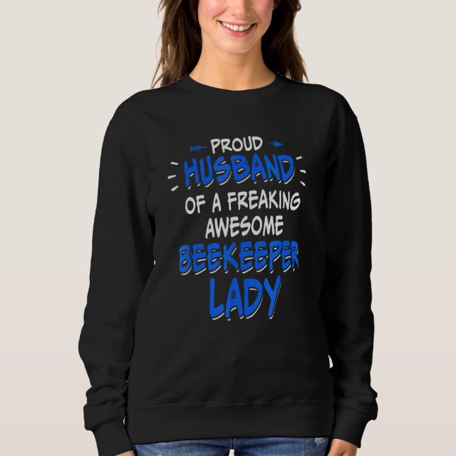 Sudadera Apiarist Beekeeper Husband (Anverso)