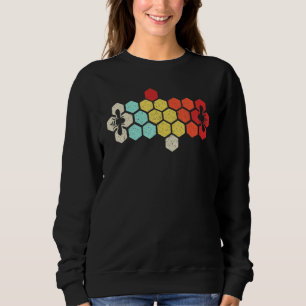 Sudadera Apicultor  Apicultura Miel Retro Vintage Panal