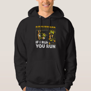 Sudadera Apicultor Si Corro Tú Corres  Abeja  2