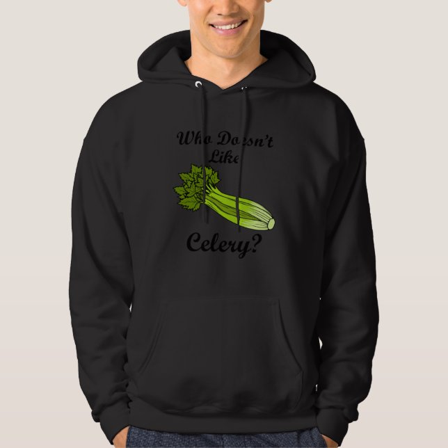 Sudadera Apio Comida Verdura Delicioso Puerro (Anverso)