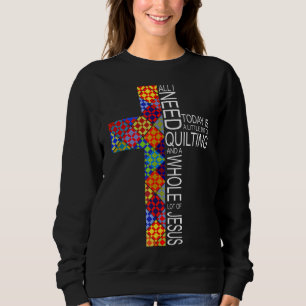 Sudadera Aplastamiento de montones de regalos cruzados de J