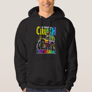 Sudadera Aplastar Camión Monstruo Dinosaurio De 1er Grado D