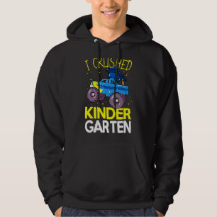Sudadera Aplasté a un monje de jardín de infancia, graduado