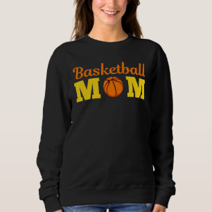 Sudadera Aplicación Cute Basketball Mom Novedad Sports Día 