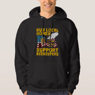 Sudadera Apoya a tu apicultor local Salva las abejas Compr