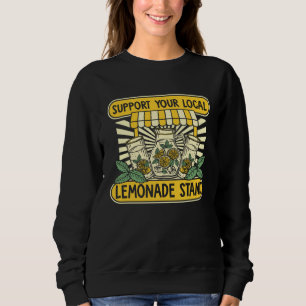 Sudadera Apoya a tu puesto de limonada local Jugo de limón