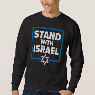 Sudadera Apoyar a Israel País Judío Israelita