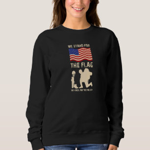 Sudadera Apoyar A La Bandera Patriótica Veteranos Soldado 2