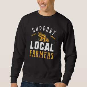 Sudadera Apoyar a los agricultores locales