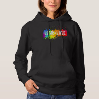 Sudadera Apoyar El Amor Lgb Es El Amor Lgbt Orgullo