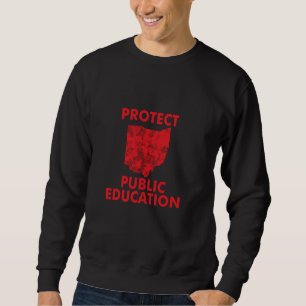 Sudadera Apoyar la Educación Pública Salvar al Maestro de l