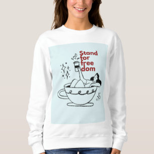 Sudadera Apoyar la libertad