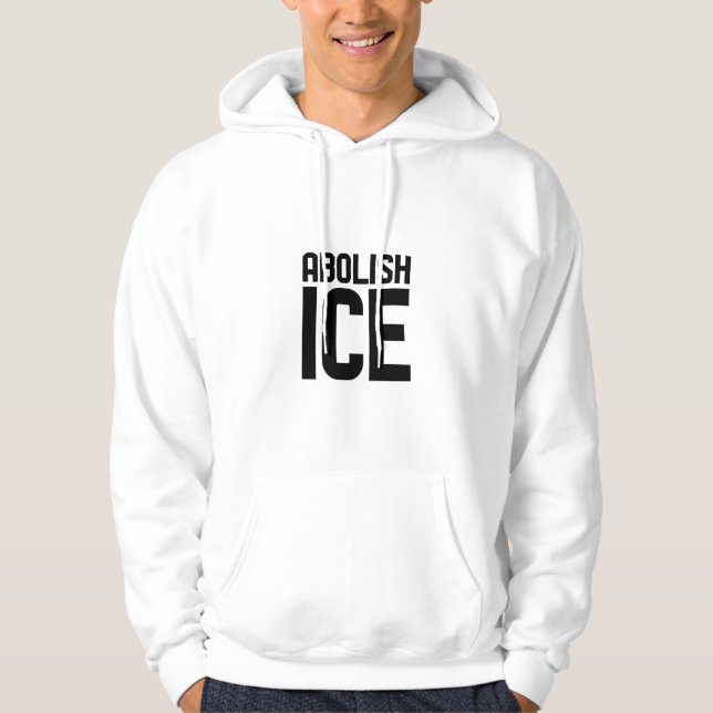 Sudadera Apoyar la protesta contra el hielo en nuestro país (Anverso)