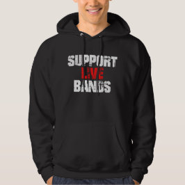 Sudadera Apoyar las bandas activas