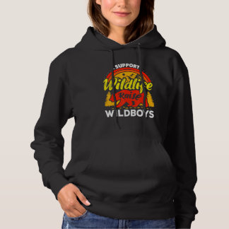 Sudadera Apoyar Vida Silvestre Criar Niños Salvajes Mamá Pa
