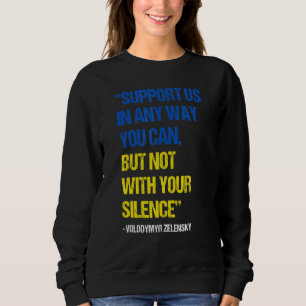 Sudadera Apoyarnos De Cualquier Manera Que Puedas, Pero No 