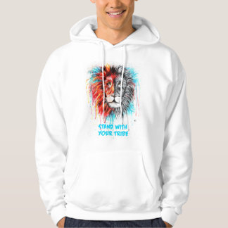 Sudadera Apoye a la casa de los hombres de tu tribu